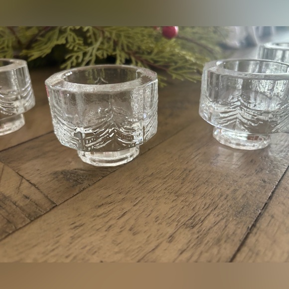 A Pair of Iittala Finland Kuusi Votive Candle Holders MCM - Picture 4 of 5